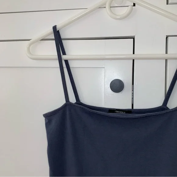 Forever 21 Blue Bodycon Dress Size Medium - Picture 2 of 6